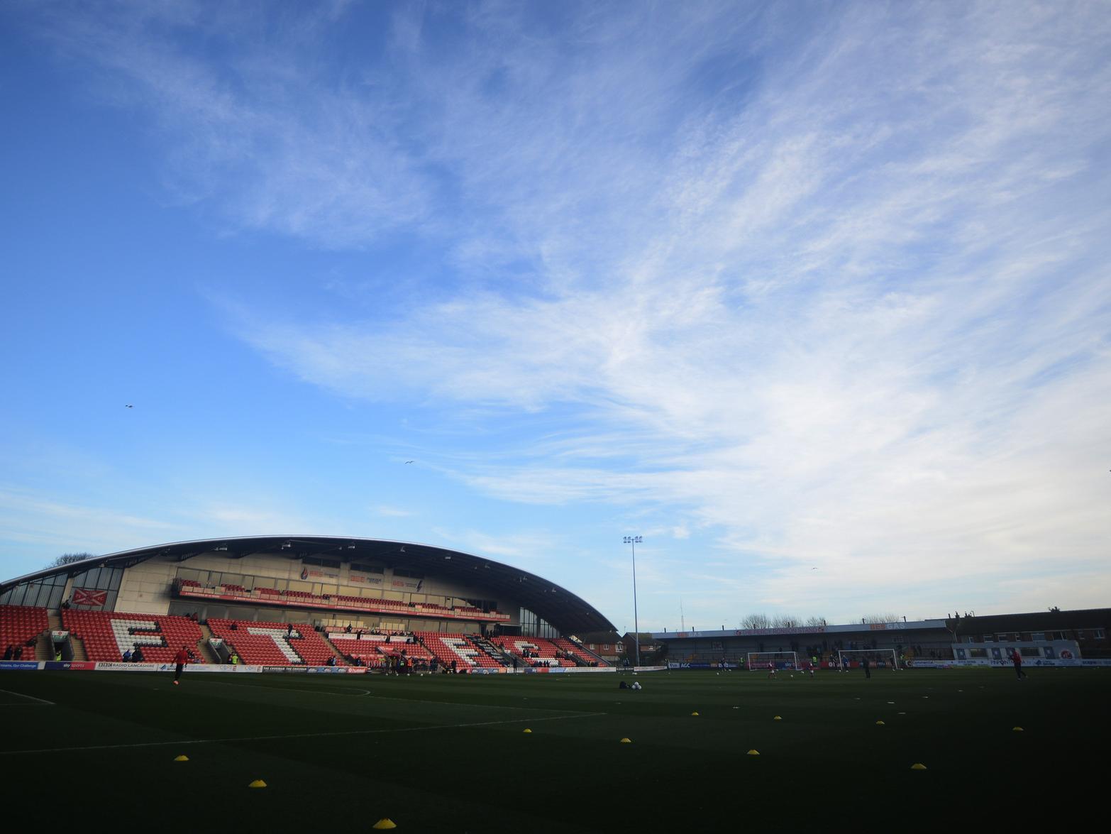 Fleetwood Town's big build-up in 'new normal' Fleetwood Town's big build-up in 'new normal'
