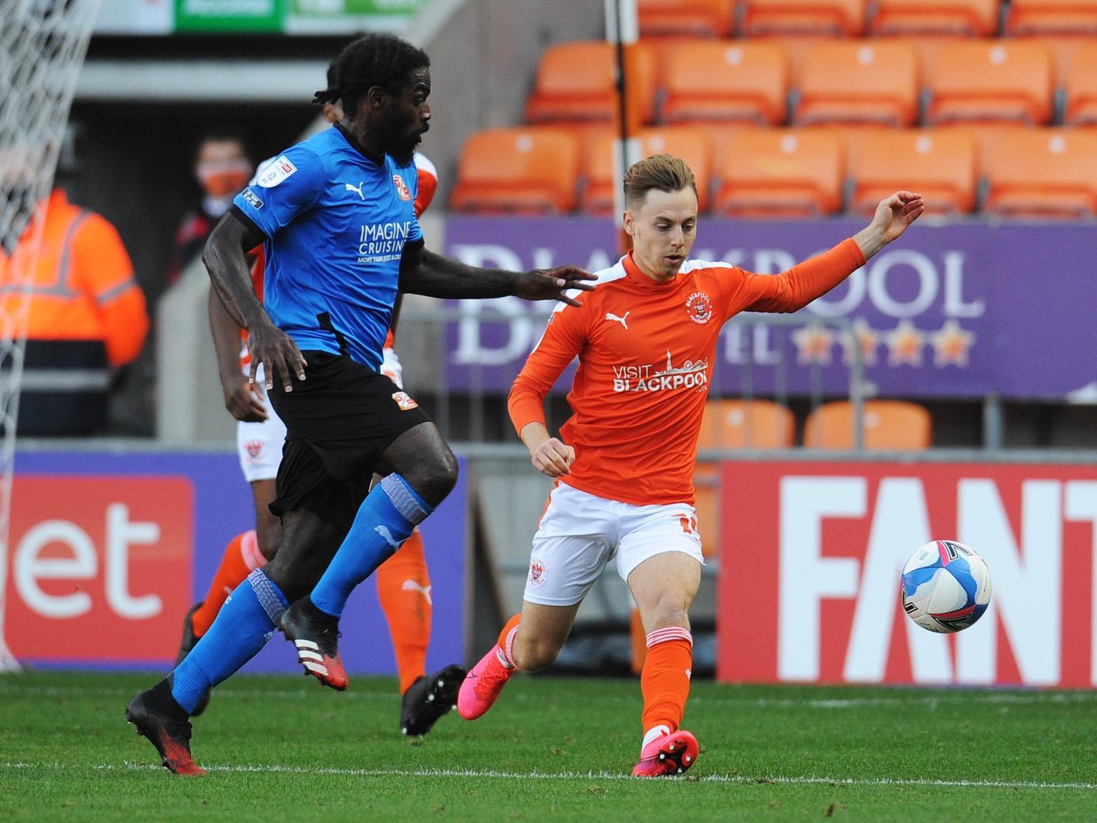 Blackpool loanee wants to follow up Swindon Town victory at Gillingham Blackpool loanee wants to follow up Swindon Town victory at Gillingham