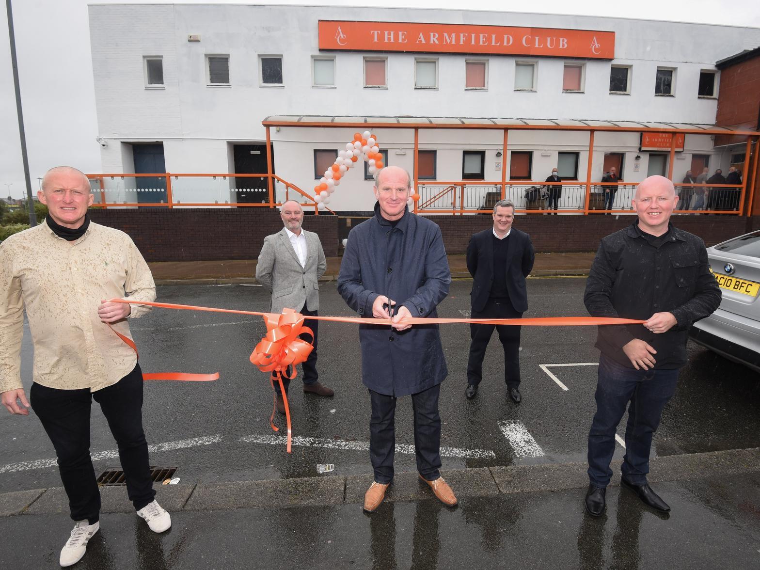 Picture gallery: Blackpool FC supporters' bar Armfield Club officially opens its doors for the first time Picture gallery: Blackpool FC supporters' bar Armfield Club officially opens its doors for the first time