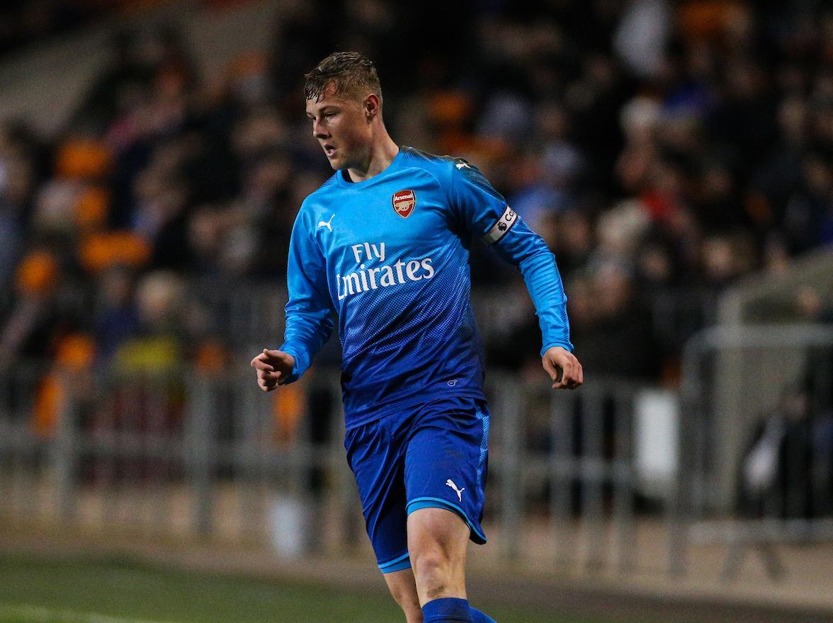 Blackpool complete the signing of Northern Ireland international on loan from Arsenal Blackpool complete the signing of Northern Ireland international on loan from Arsenal