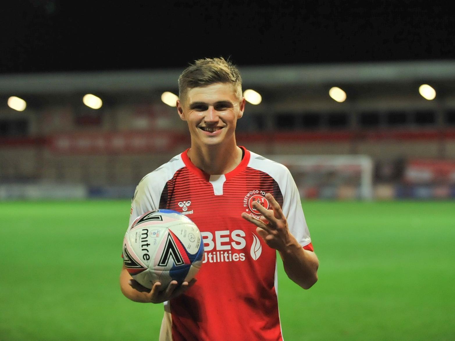 Fleetwood Town's hard-working hat-trick hero Harvey Saunders hailed by coach Barry Nicholson Fleetwood Town's hard-working hat-trick hero Harvey Saunders hailed by coach Barry Nicholson