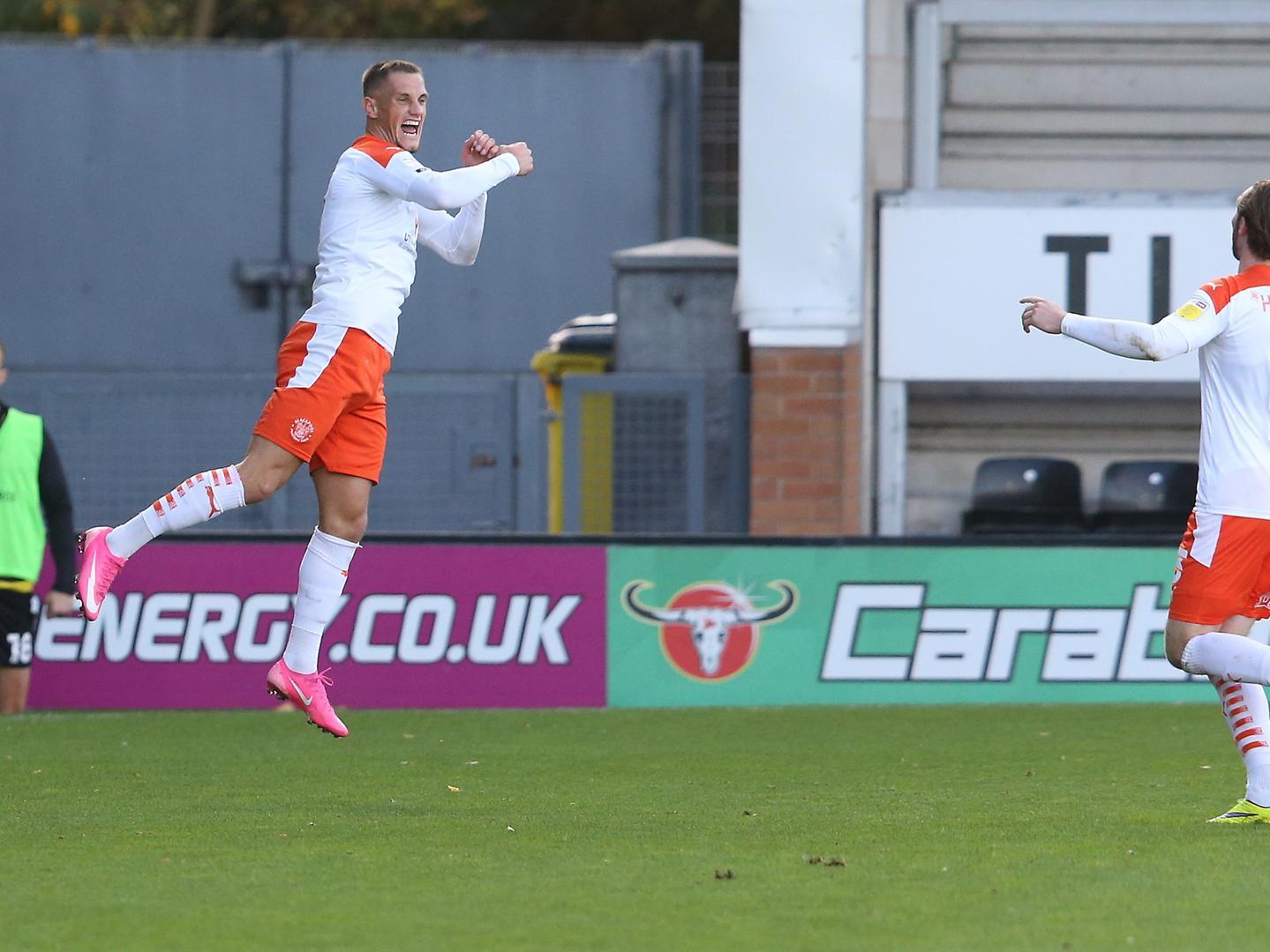 Blackpool striker repaid head coach's faith with Burton Albion brace Blackpool striker repaid head coach's faith with Burton Albion brace