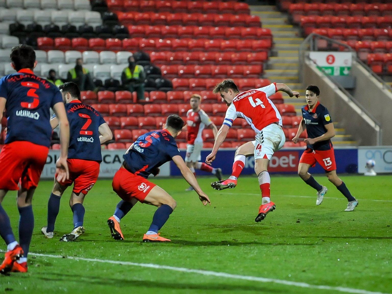 Fleetwood captain Callum Connolly relishes manic month ahead of Northampton Town test Fleetwood captain Callum Connolly relishes manic month ahead of Northampton Town test