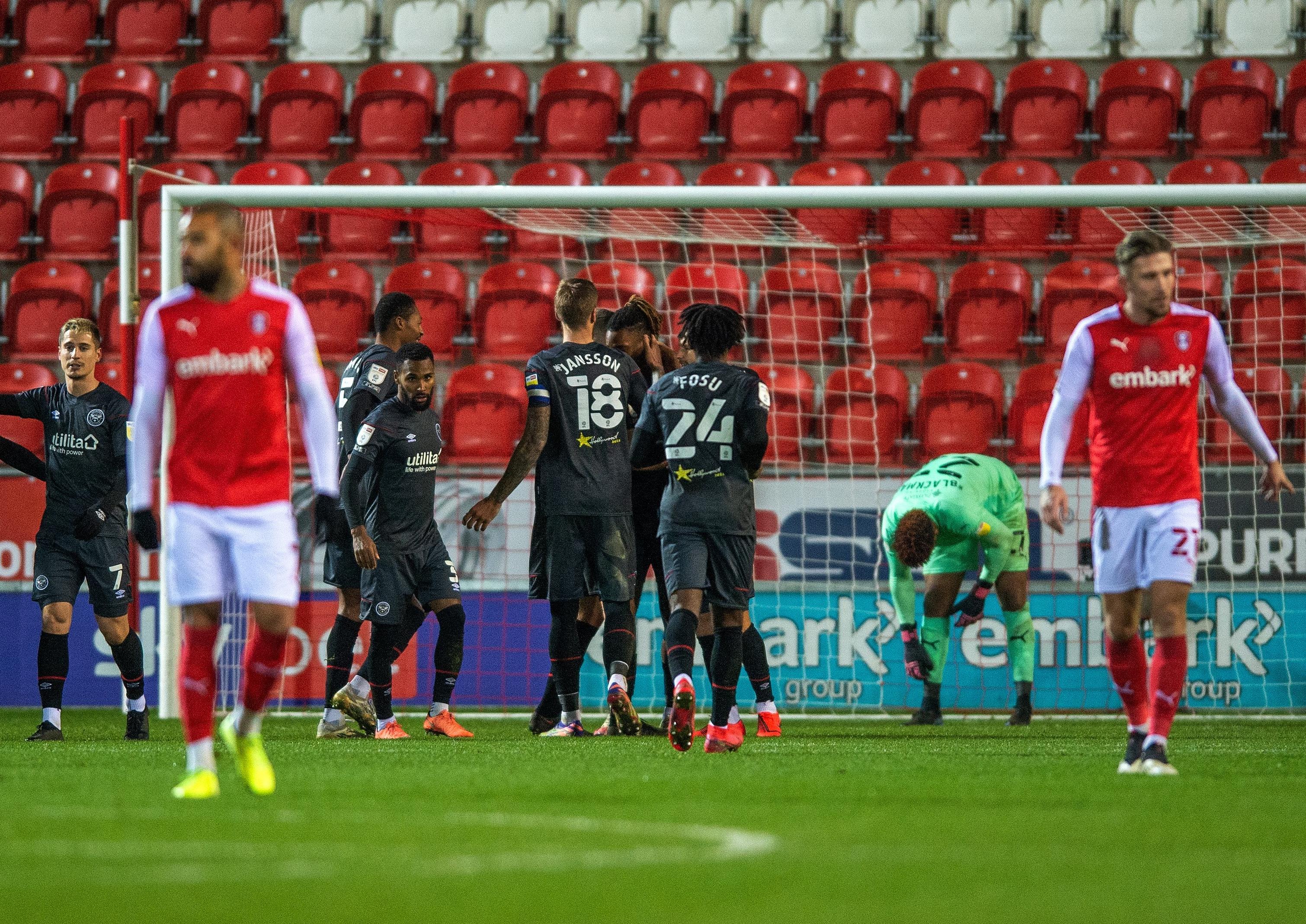 Rotherham United 0 Brentford 2 - Millers hit by late Bees sting Rotherham United 0 Brentford 2 - Millers hit by late Bees sting