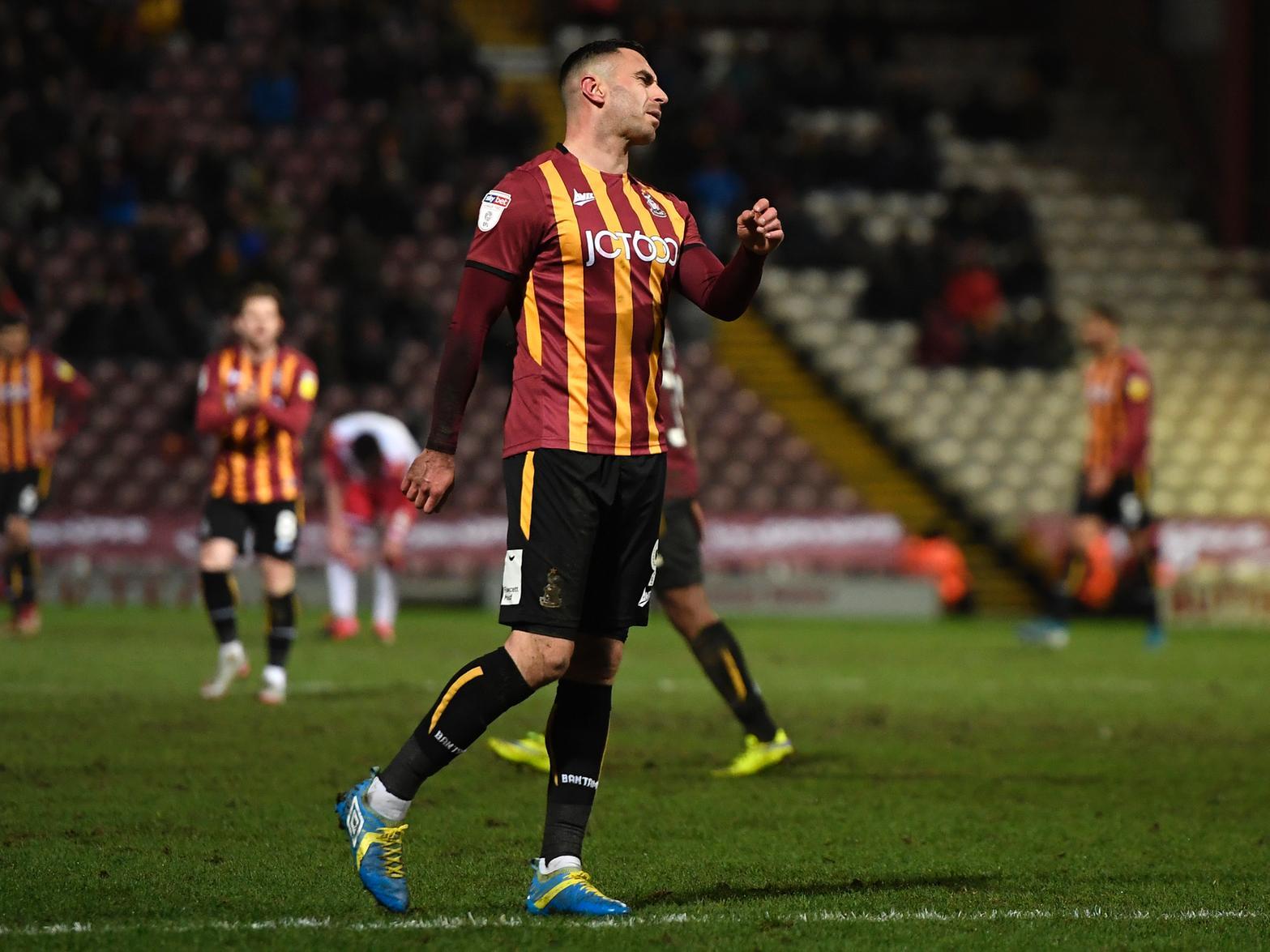Lee Novak won't be ready for Bradford City's fixture with Carlisle United Lee Novak won't be ready for Bradford City's fixture with Carlisle United