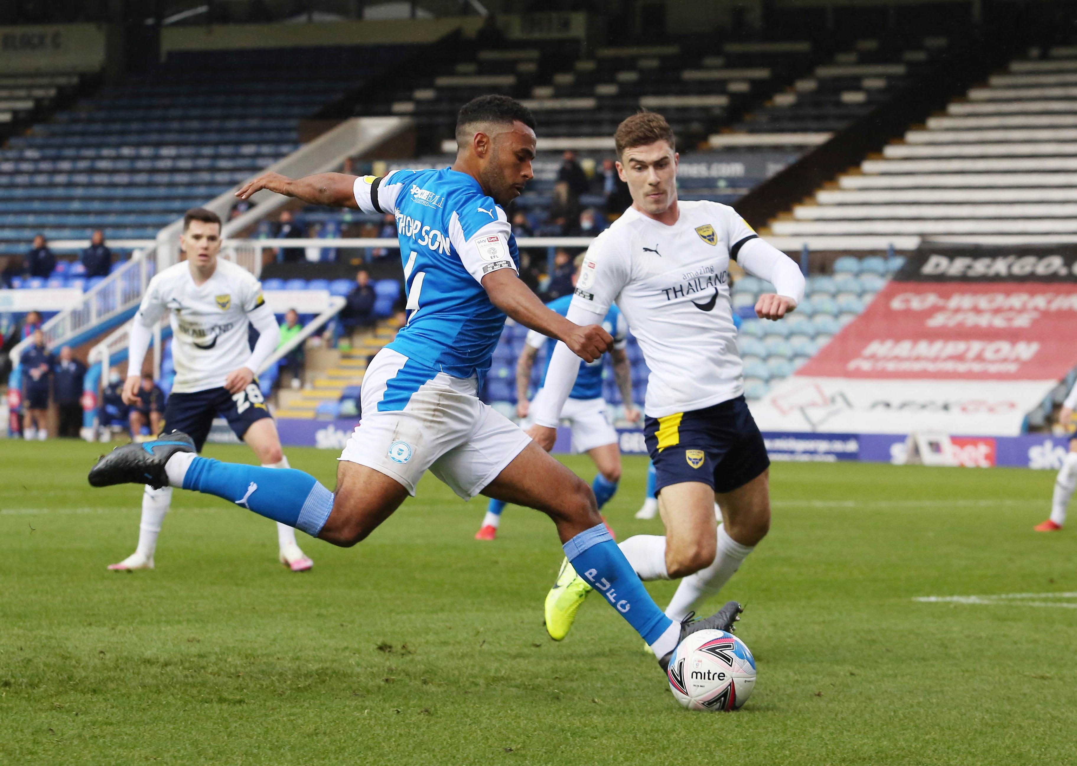 REPORT: PETERBOROUGH UNITED 2, OXFORD UNITED 0: Posh complete a hat-trick of League One wins REPORT: PETERBOROUGH UNITED 2, OXFORD UNITED 0: Posh complete a hat-trick of League One wins