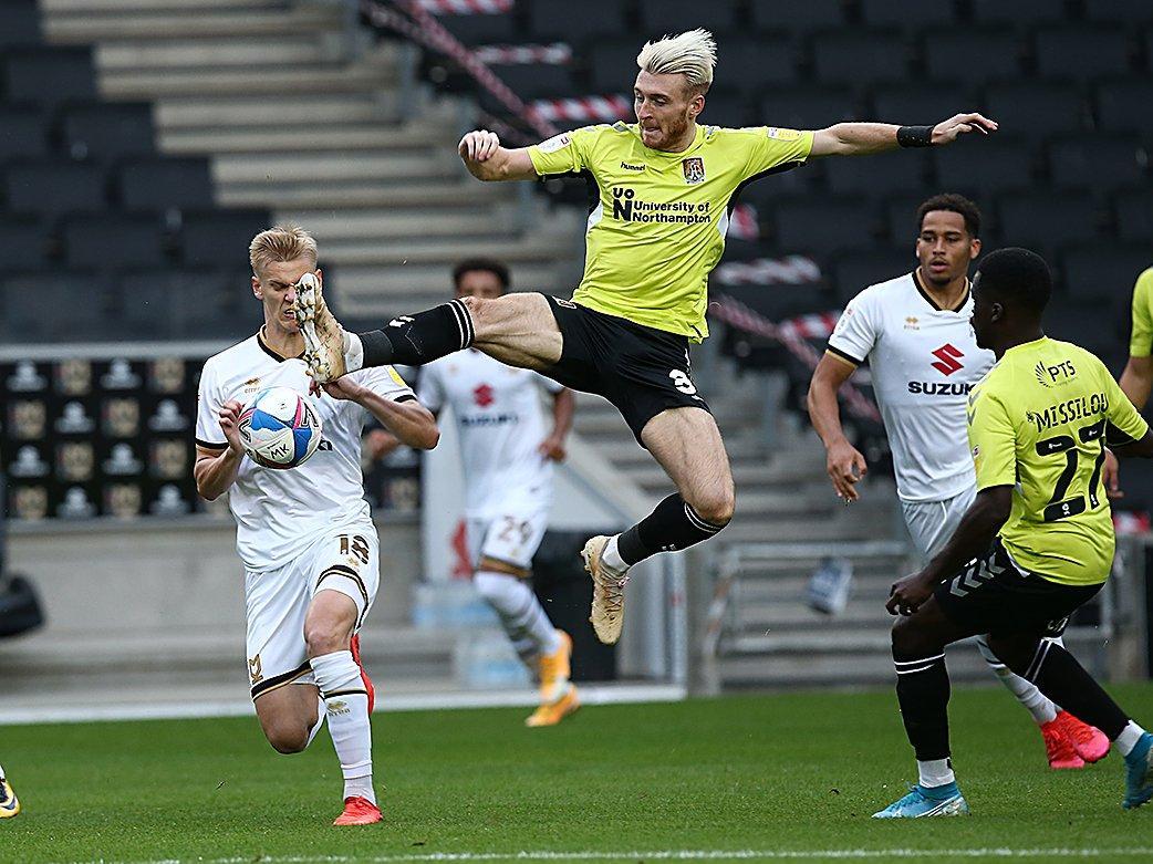 Cobblers handed home clash with MK Dons in Papa John's Trophy Cobblers handed home clash with MK Dons in Papa John's Trophy