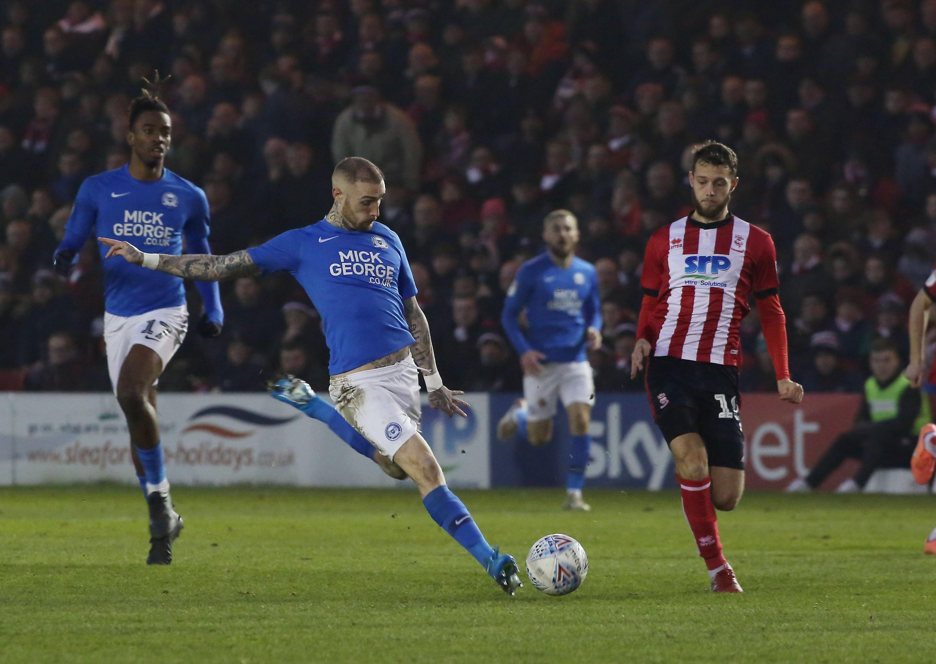 Peterborough United at Lincoln City to be shown live on television Peterborough United at Lincoln City to be shown live on television