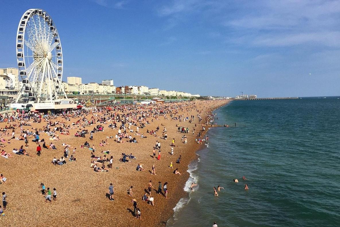 Brighton Beach (East Sussex) - 54.2 million views